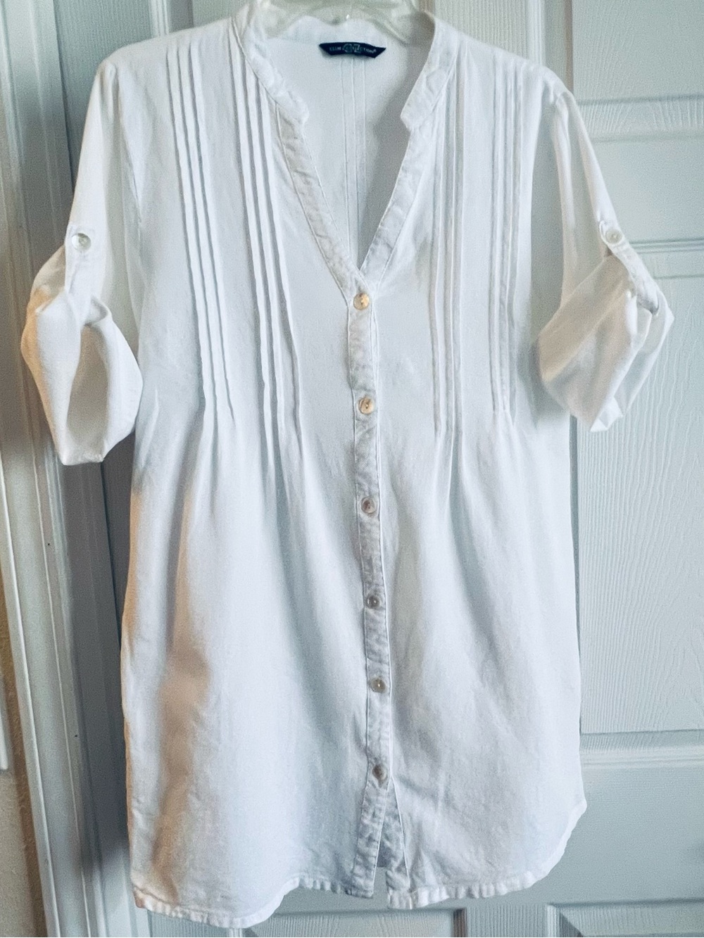 Club Z Collection  Sz L  Cotton Tunic Top Women’s